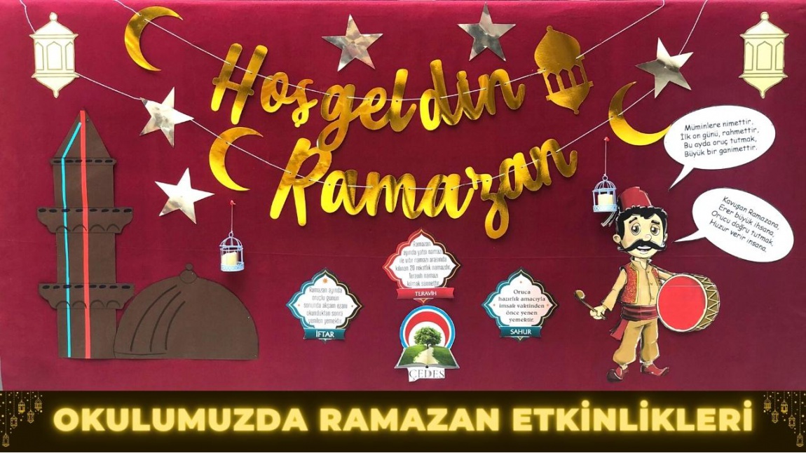 Okulumuzda Ramazan Etkinlikleri